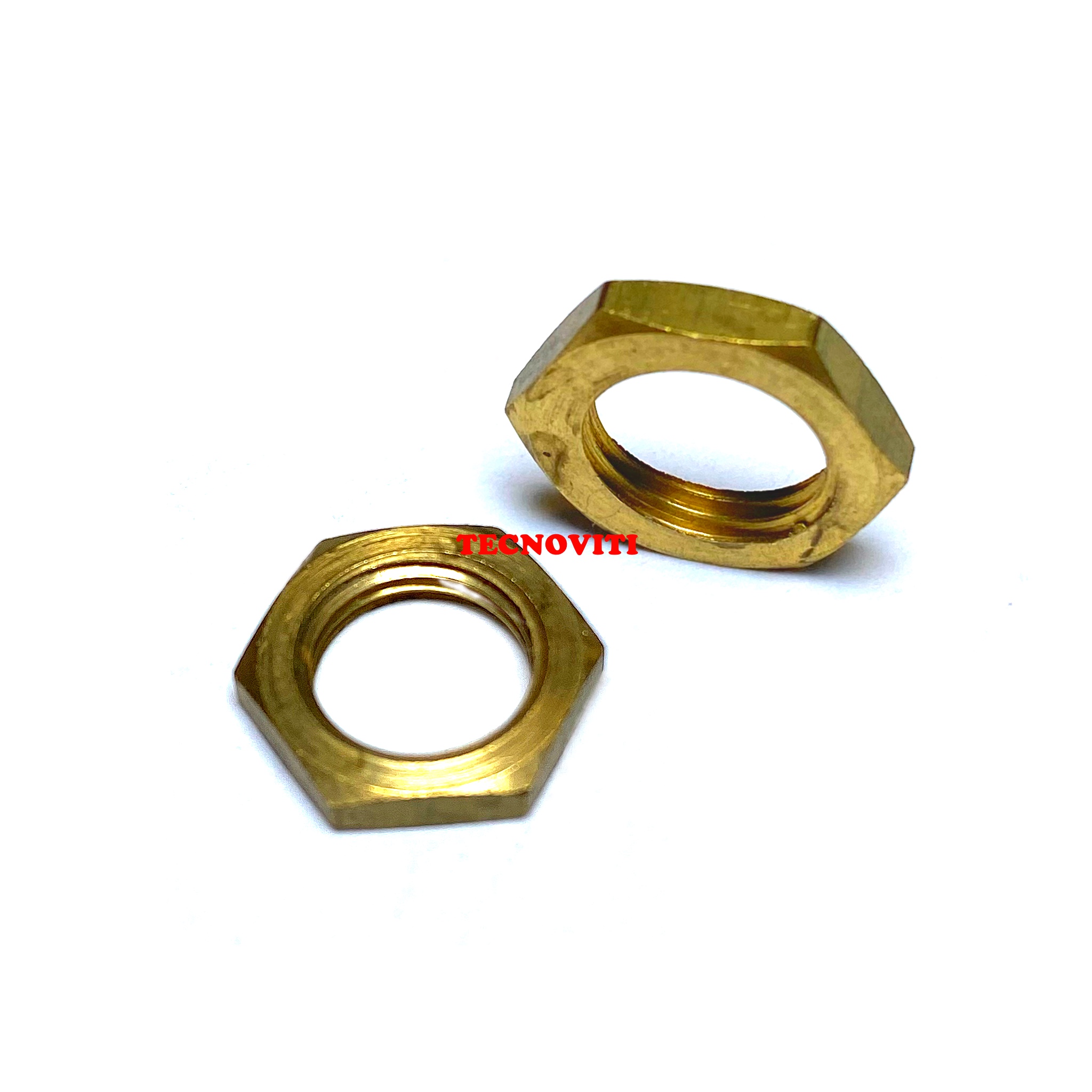 Dadi esagonali bassi per tubi