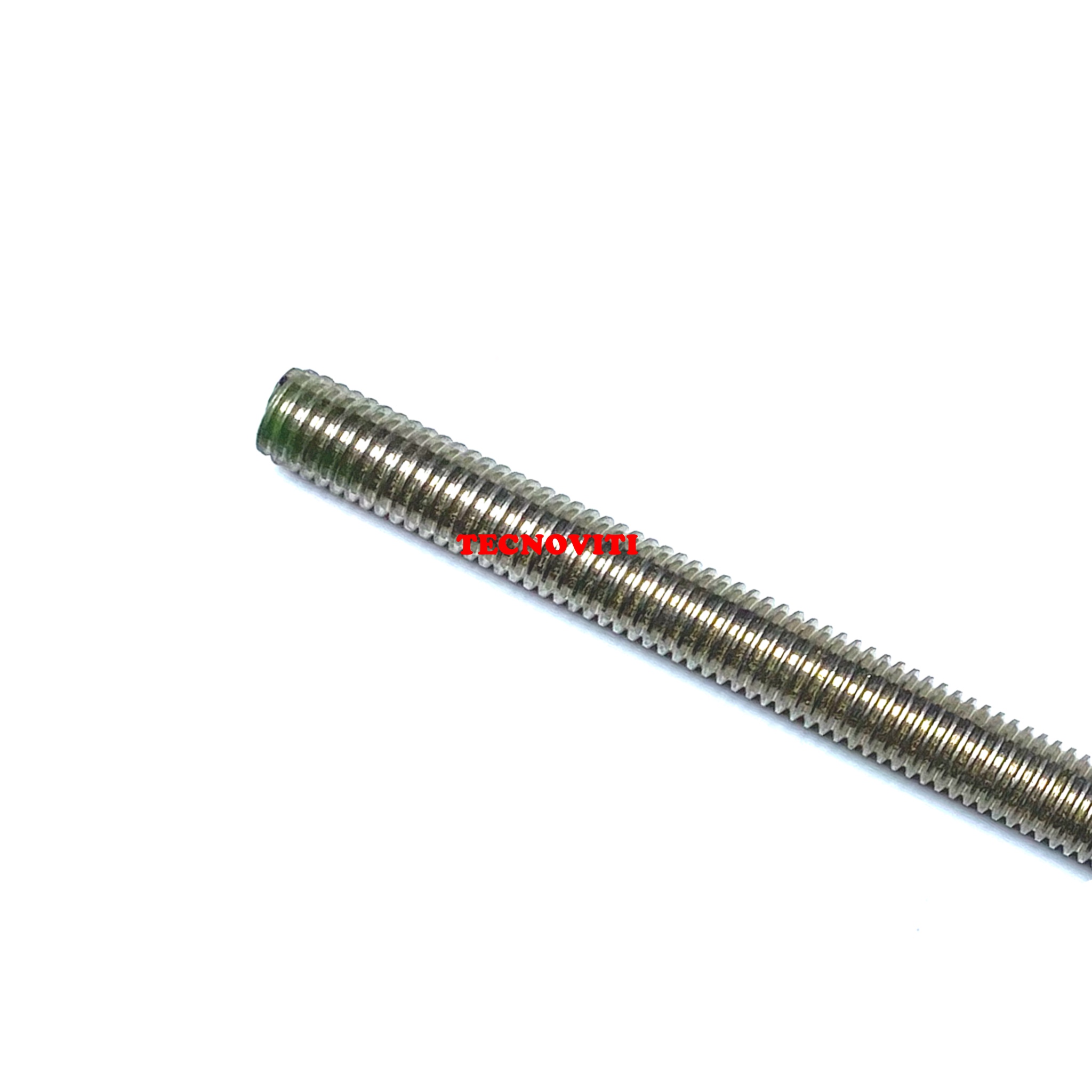 Barra filettata (lunghezza mm. 1000) con filetto sinistrorso e passo metrico. DIN 956
