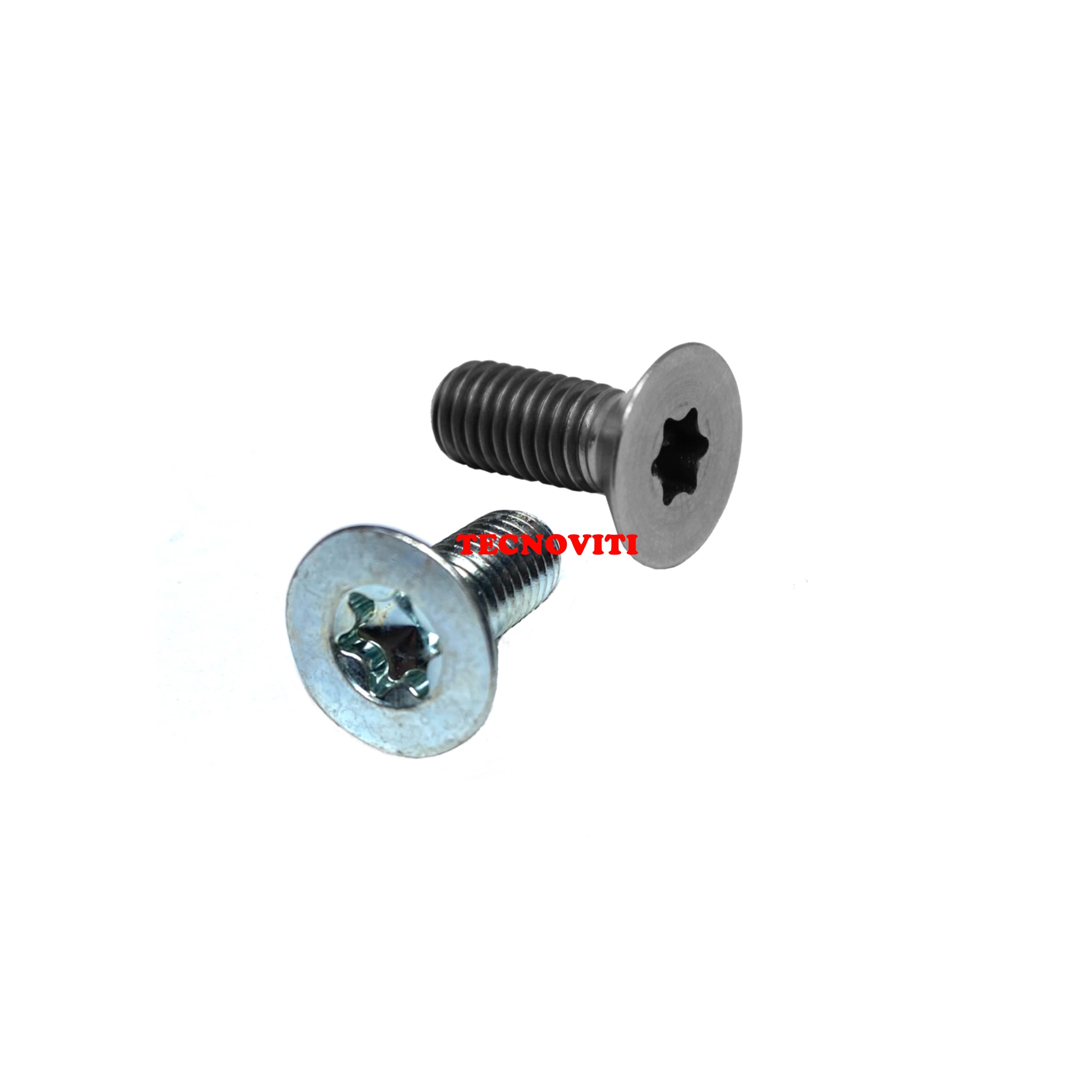 Vite a testa svasata piana con cava esalobata (TORX). ~ DIN 7991