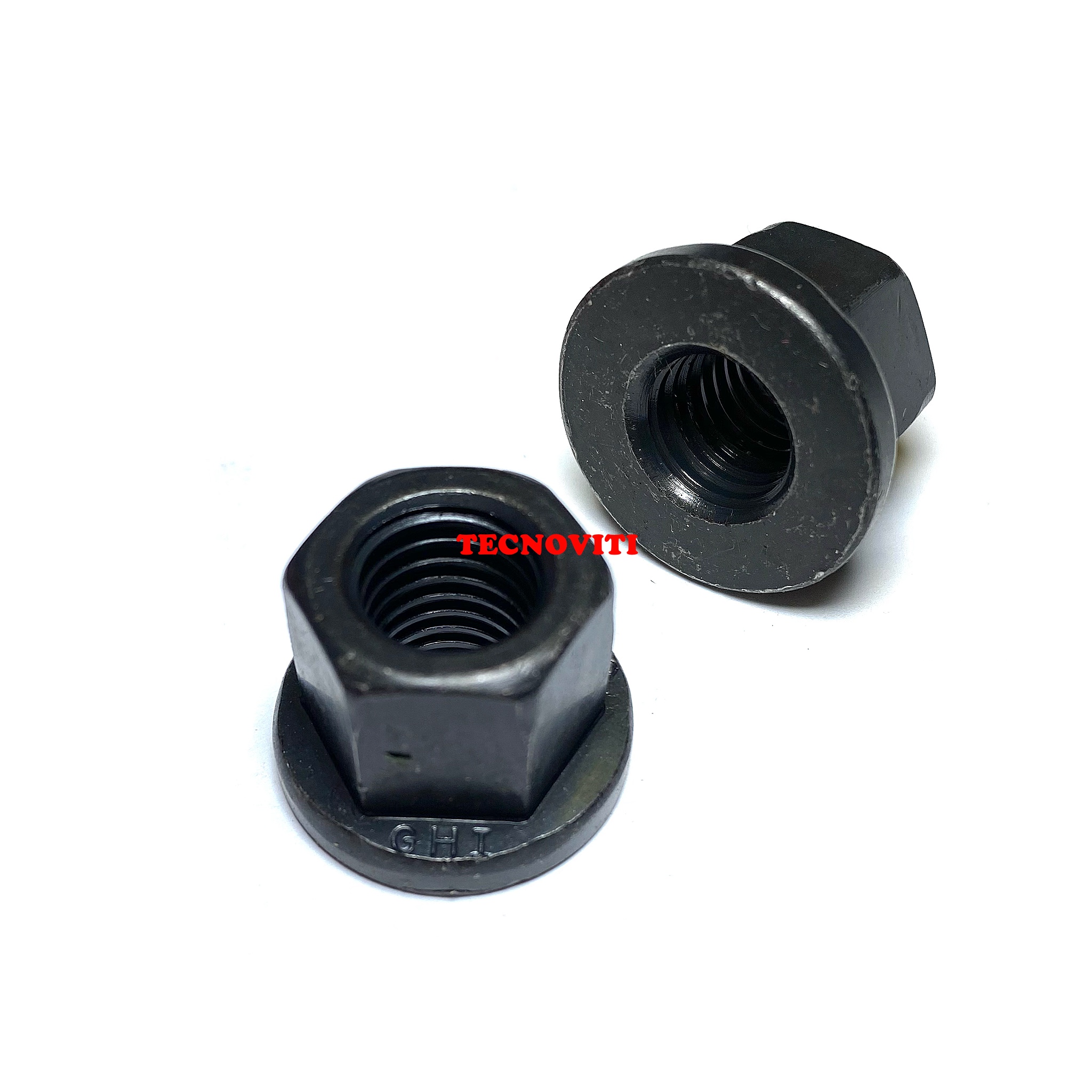 Dado esagonale manovra flangiato. DIN 6331. TECNOCODE: 6331