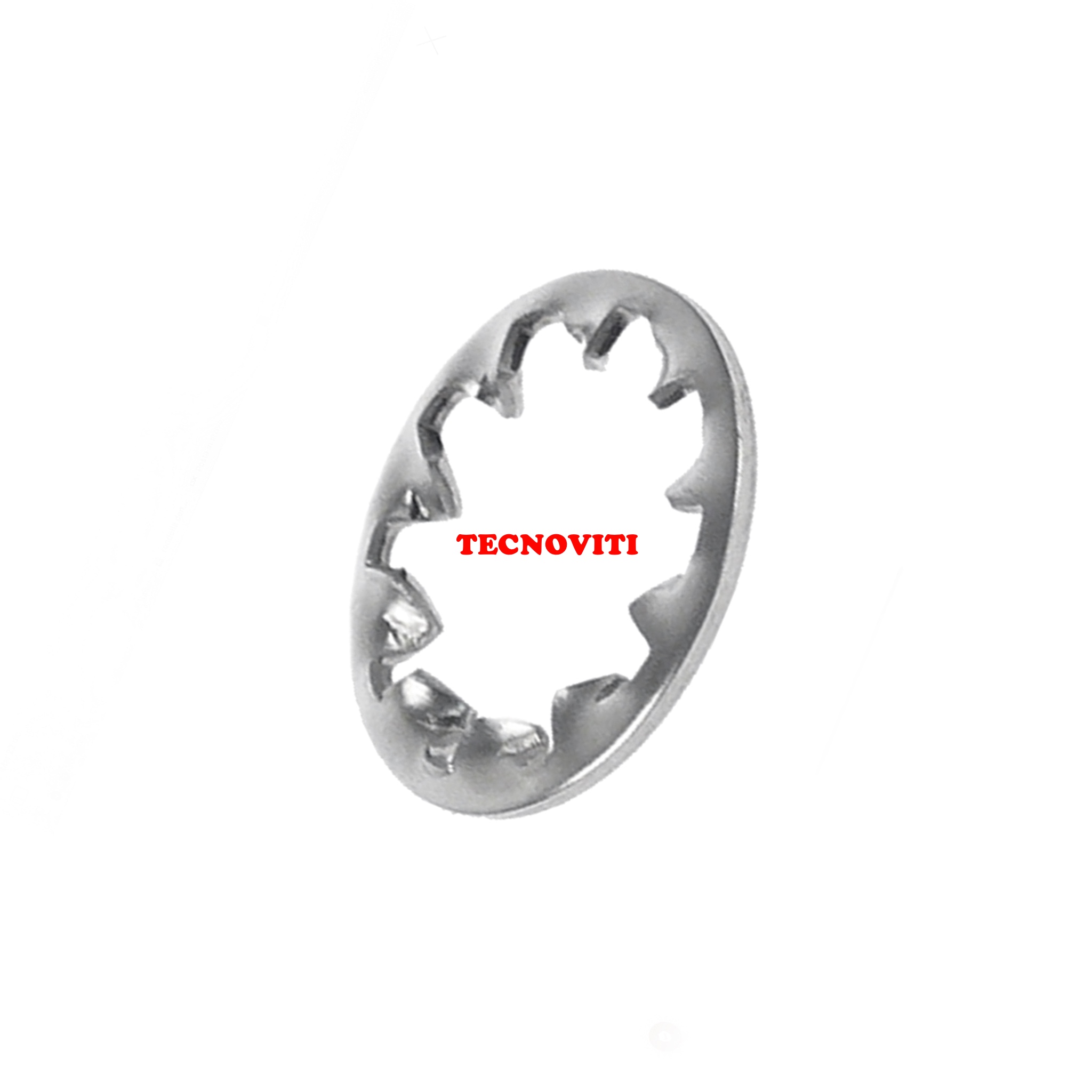 Rondella elastica a dentellatura interna. DIN  6797 Forma I