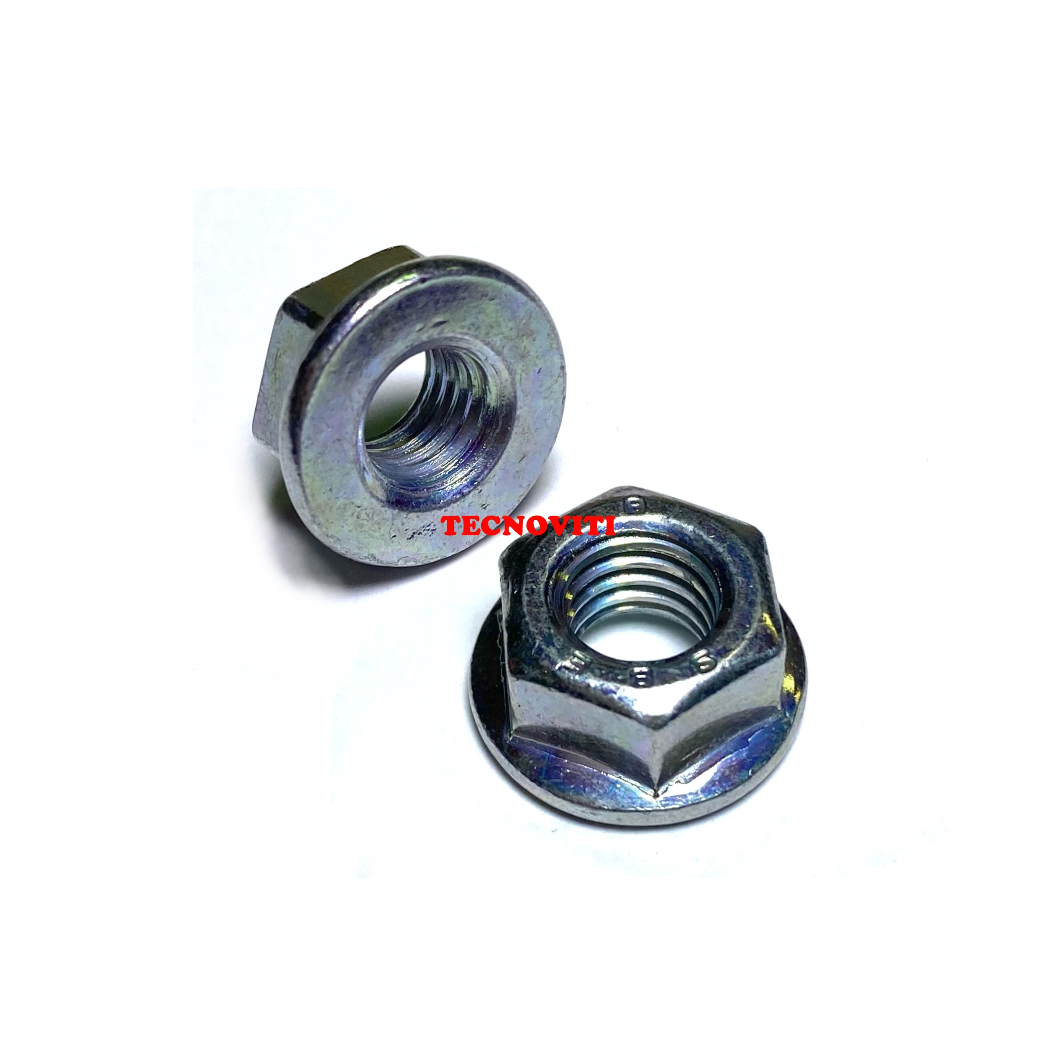 Dado esagonale flangiato liscio. DIN 6923. TECNOCODE: 6923L