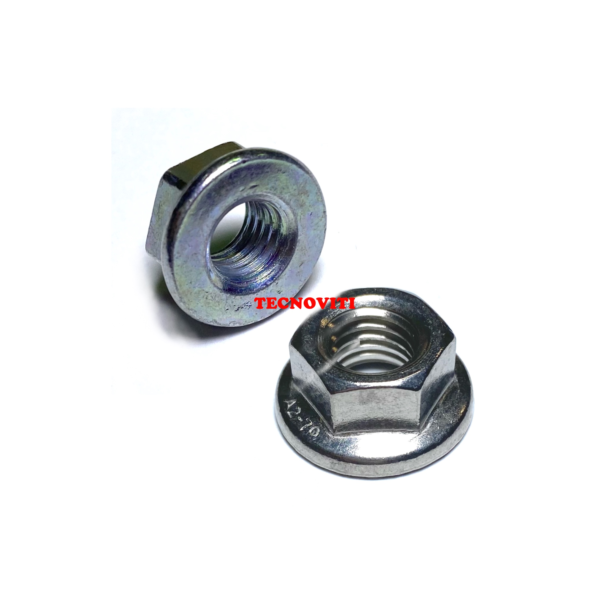 Dado esagonale flangiato liscio. DIN 6923. TECNOCODE: 6923L