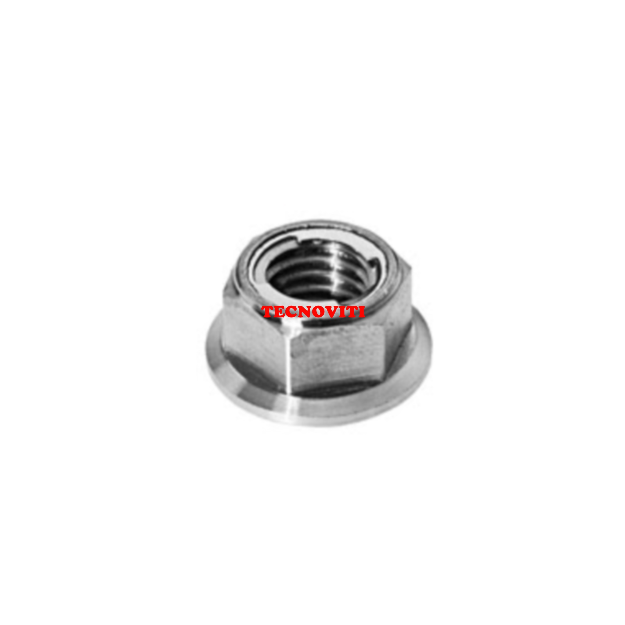Dado flangiato autobloccante interamente metallico_TECNOCODE: 6927 Dado flangiato autobloccante interamente metallico. DIN 6927
