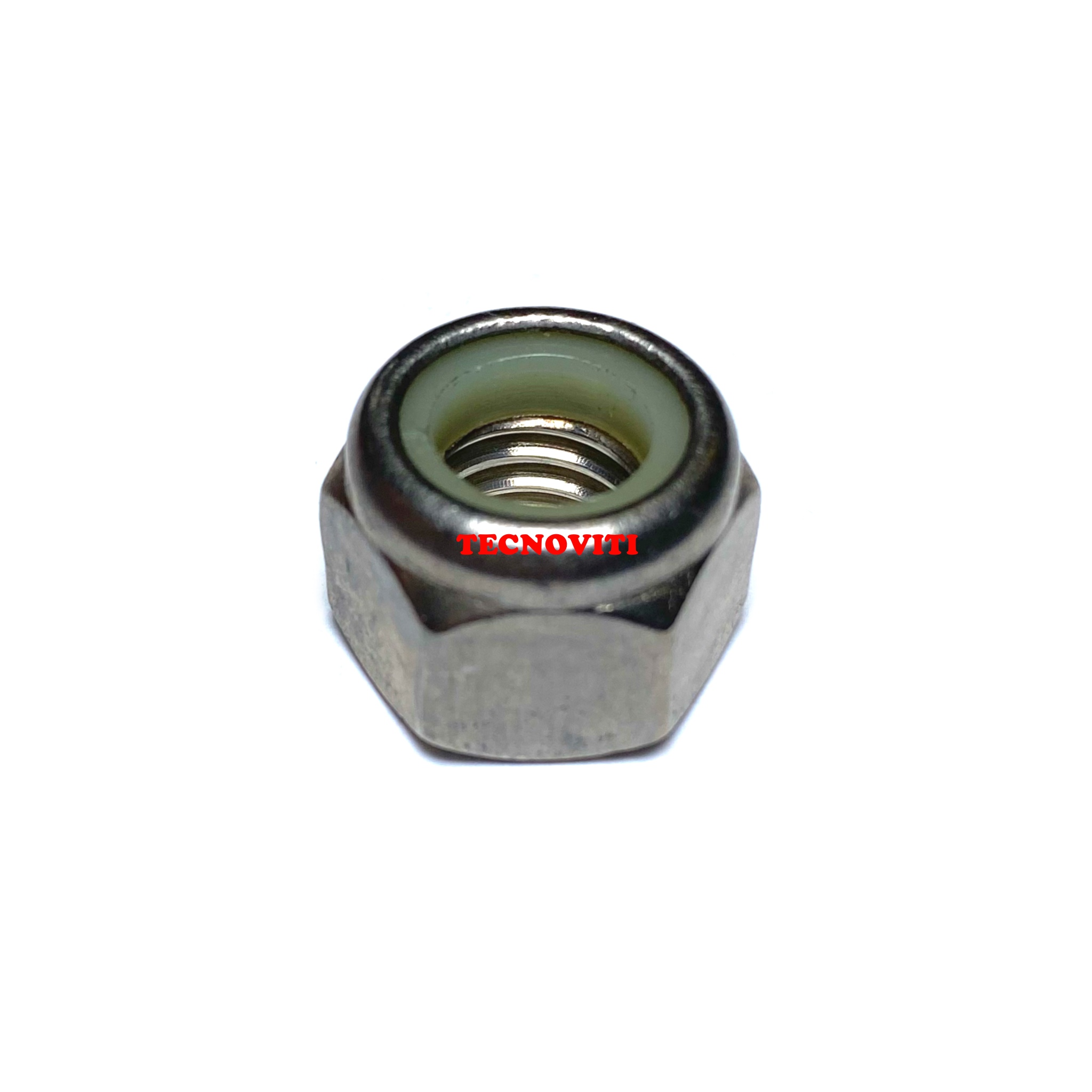 Dadi autobloccanti esagonali con inserto non metallico (nylon) e filettatura in pollici