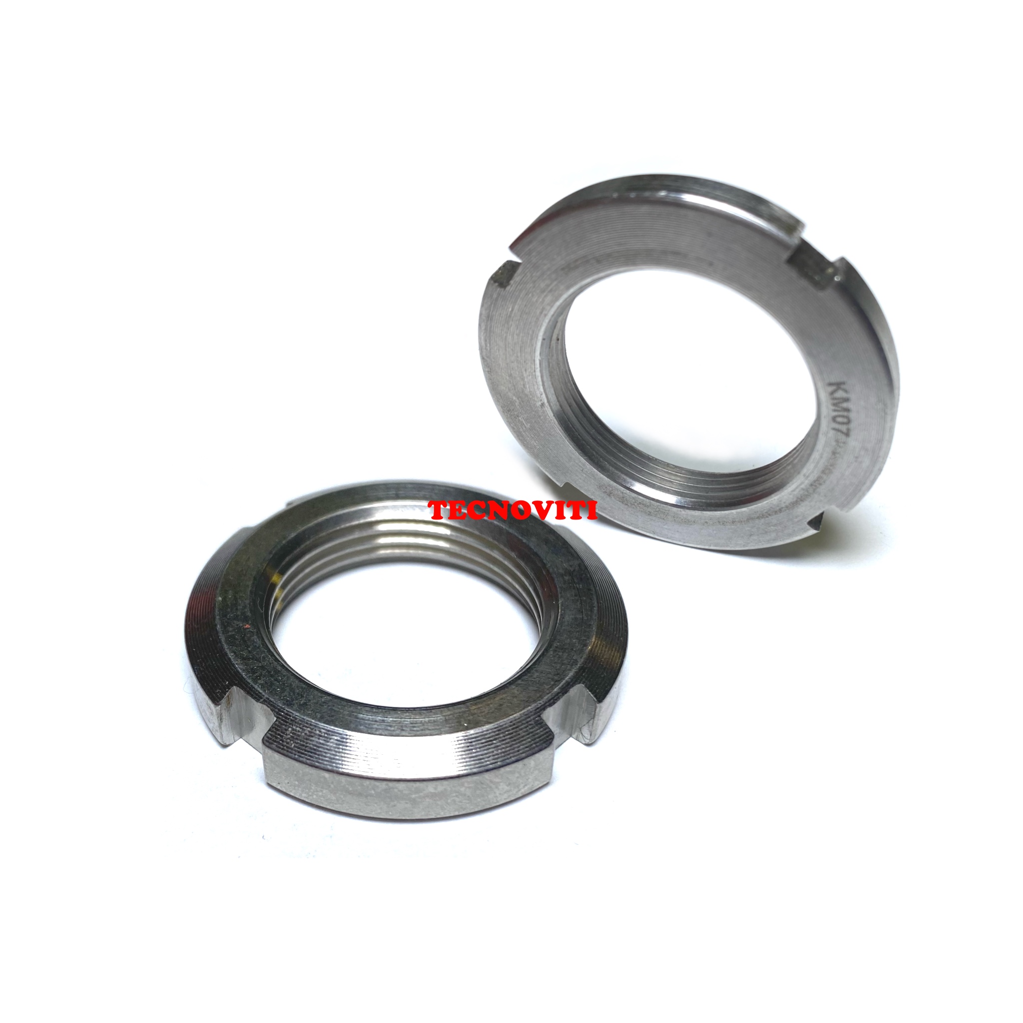 Ghiere di bloccaggio tipo km. ~ DIN 981. TECNOCODE: 8025